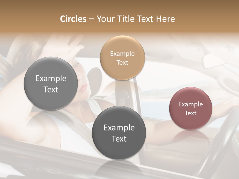Wheel Engine Door PowerPoint Template