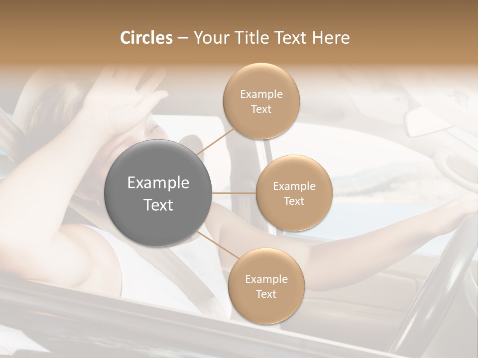 Wheel Engine Door PowerPoint Template