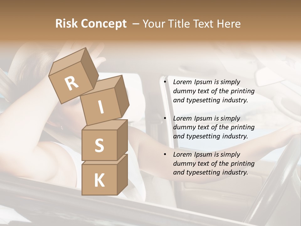 Wheel Engine Door PowerPoint Template