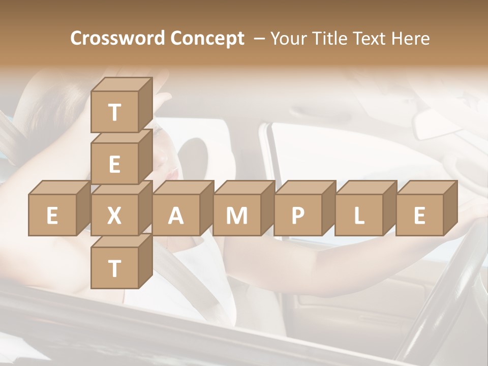Wheel Engine Door PowerPoint Template