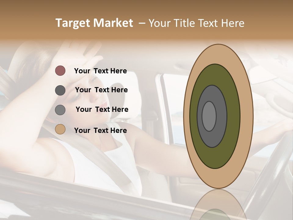 Wheel Engine Door PowerPoint Template