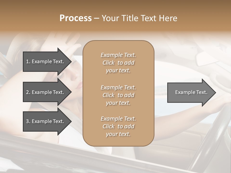 Wheel Engine Door PowerPoint Template