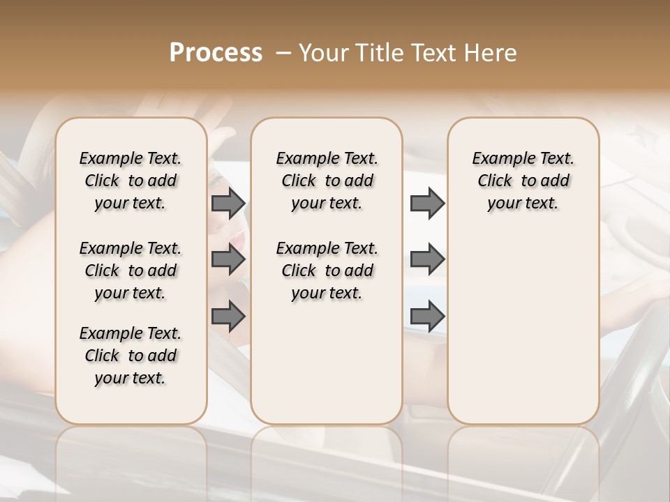 Wheel Engine Door PowerPoint Template