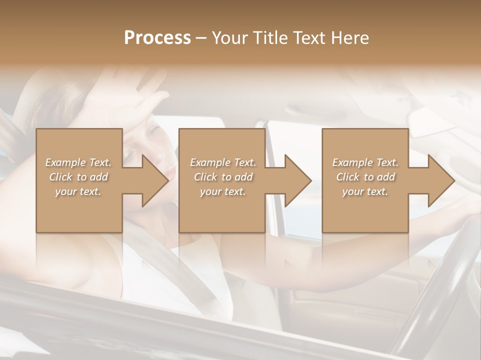 Wheel Engine Door PowerPoint Template