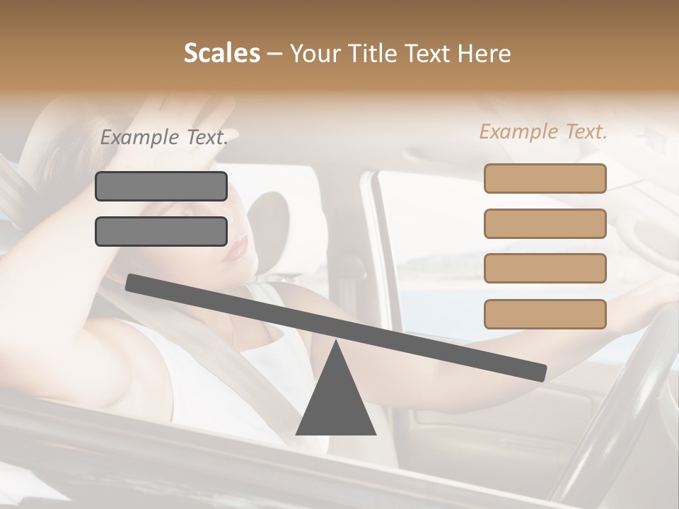 Wheel Engine Door PowerPoint Template