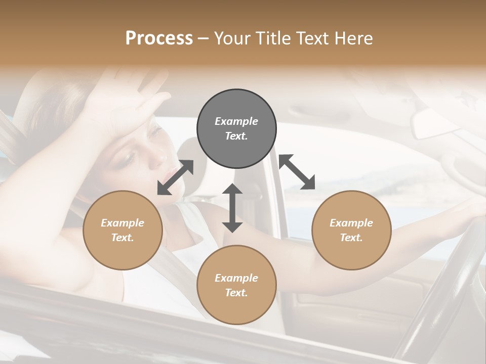 Wheel Engine Door PowerPoint Template