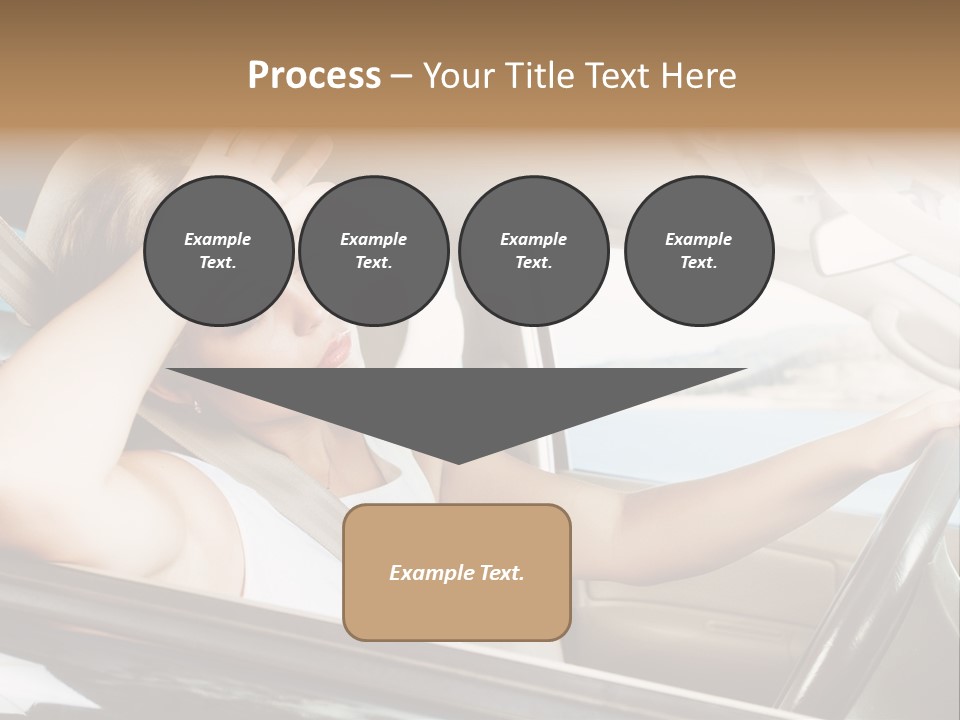 Wheel Engine Door PowerPoint Template