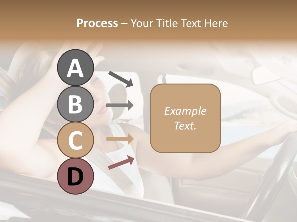 Wheel Engine Door PowerPoint Template
