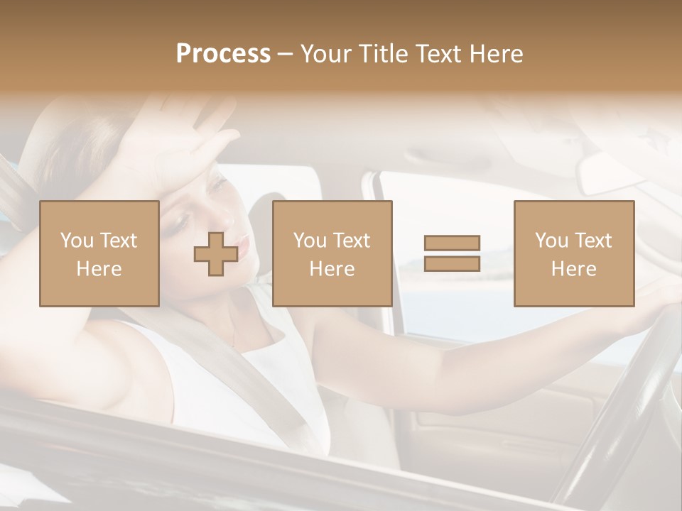 Wheel Engine Door PowerPoint Template