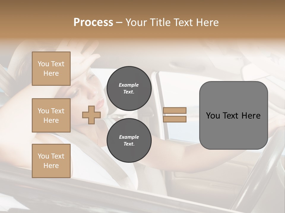 Wheel Engine Door PowerPoint Template