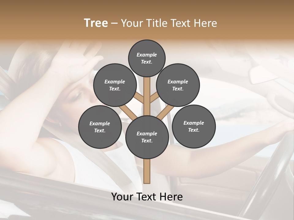 Wheel Engine Door PowerPoint Template