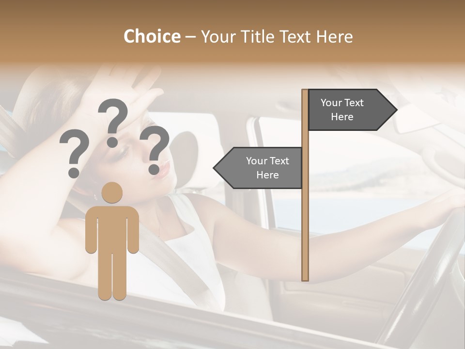 Wheel Engine Door PowerPoint Template