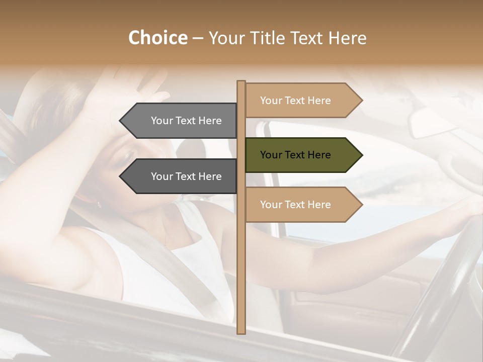 Wheel Engine Door PowerPoint Template