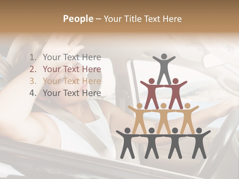 Wheel Engine Door PowerPoint Template