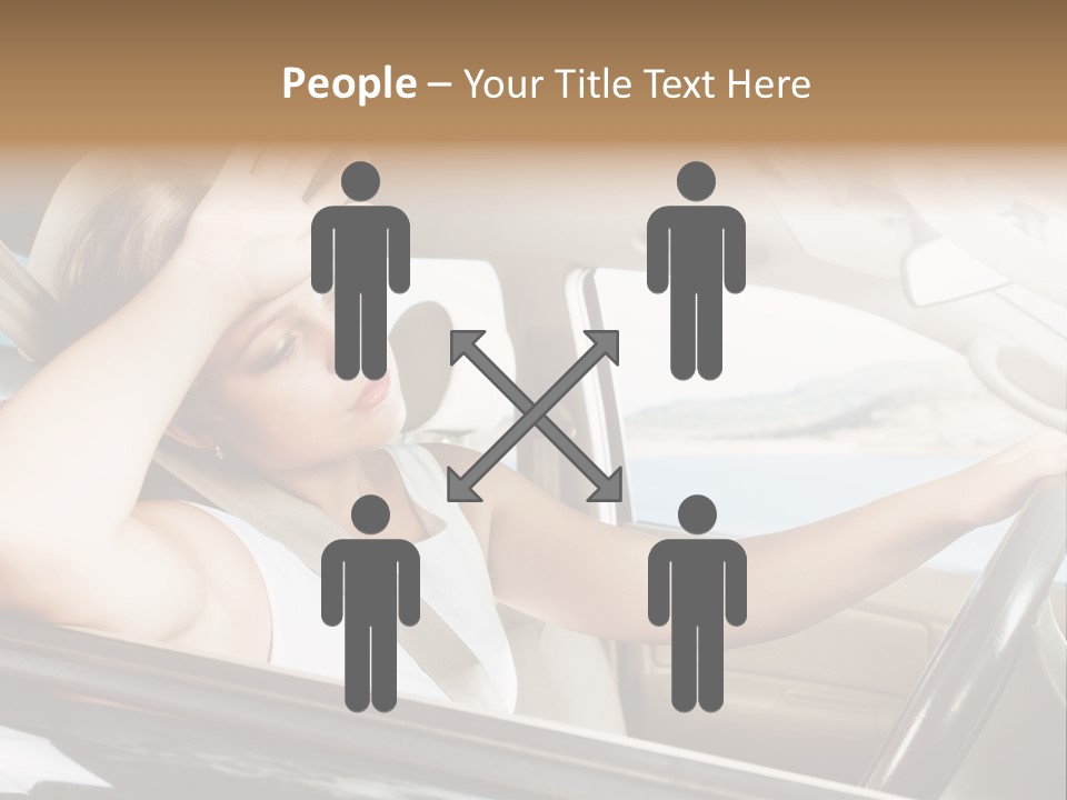 Wheel Engine Door PowerPoint Template