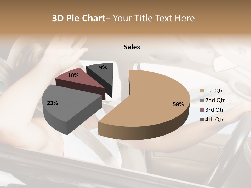 Wheel Engine Door PowerPoint Template