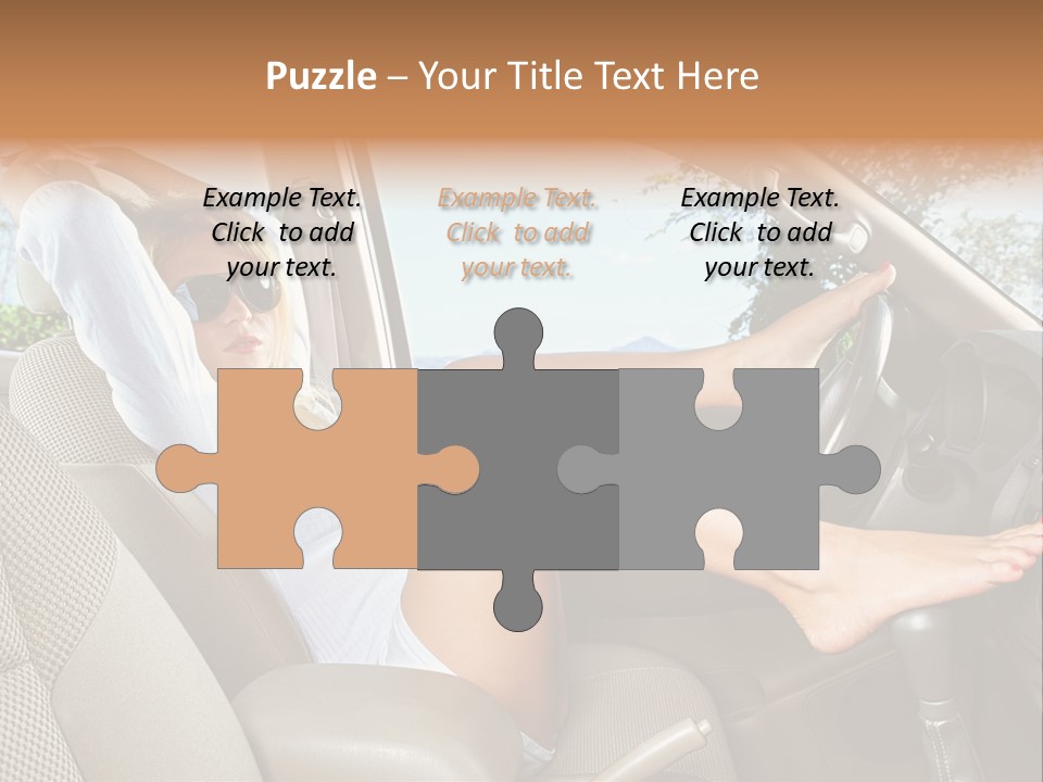 Depilation Beautiful Cabin PowerPoint Template