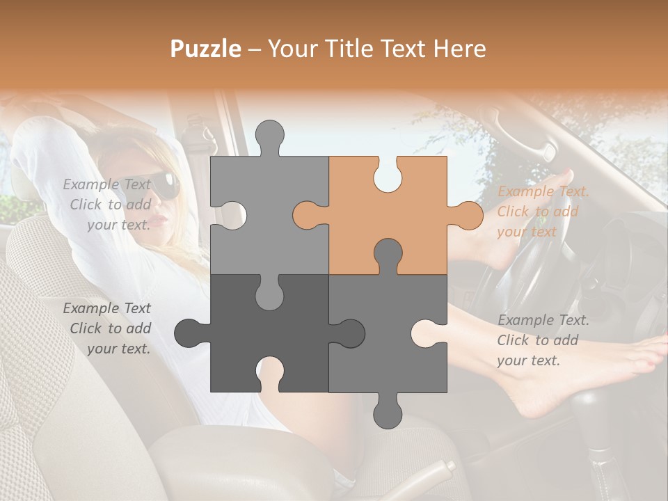 Depilation Beautiful Cabin PowerPoint Template