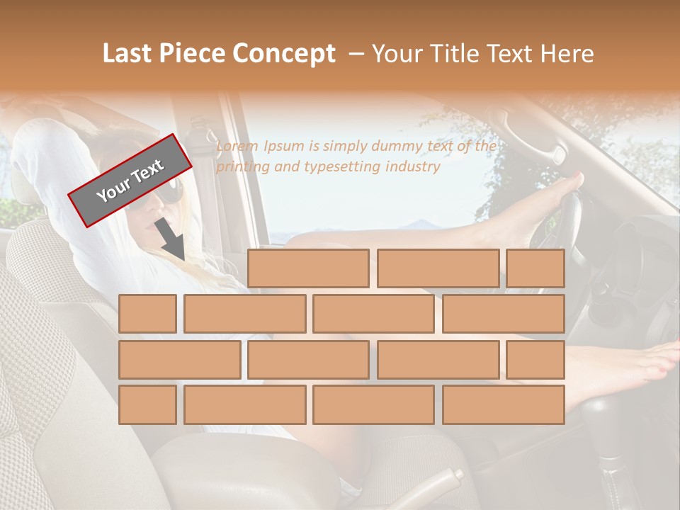 Depilation Beautiful Cabin PowerPoint Template