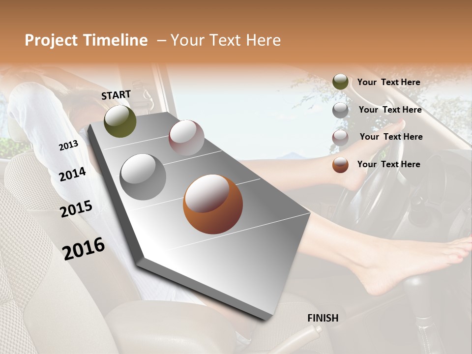 Depilation Beautiful Cabin PowerPoint Template
