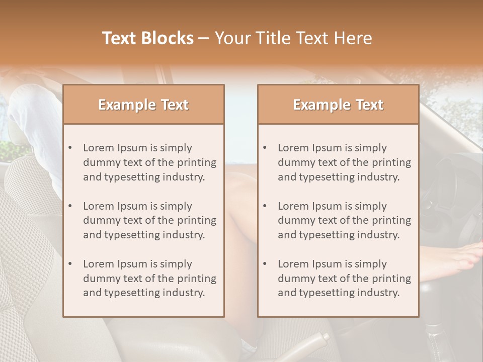 Depilation Beautiful Cabin PowerPoint Template