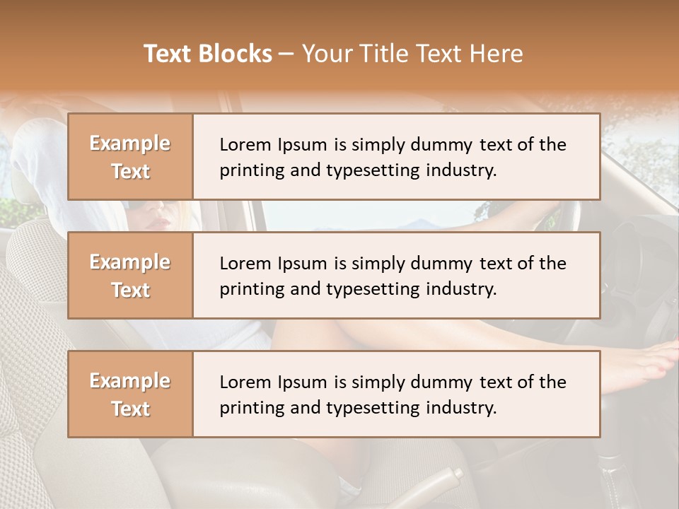 Depilation Beautiful Cabin PowerPoint Template