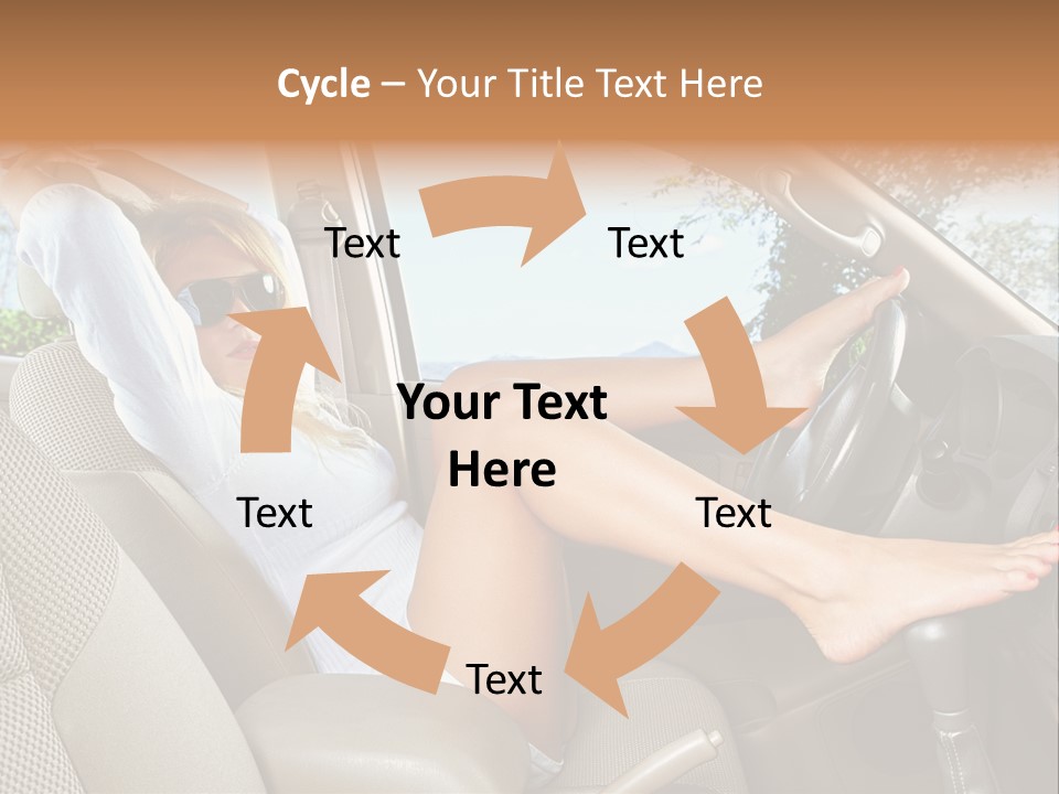 Depilation Beautiful Cabin PowerPoint Template