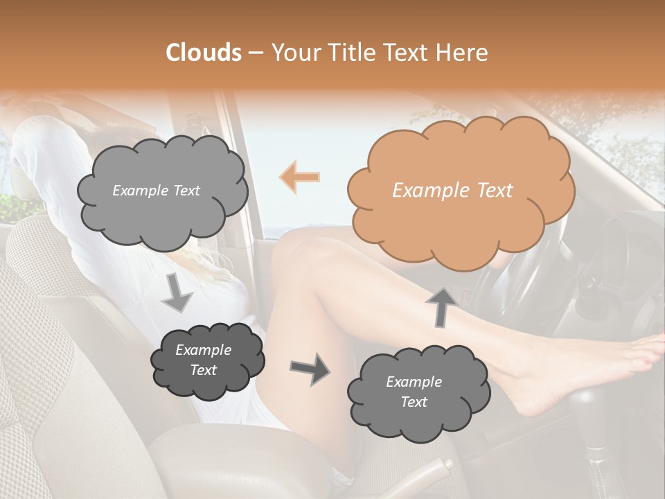 Depilation Beautiful Cabin PowerPoint Template