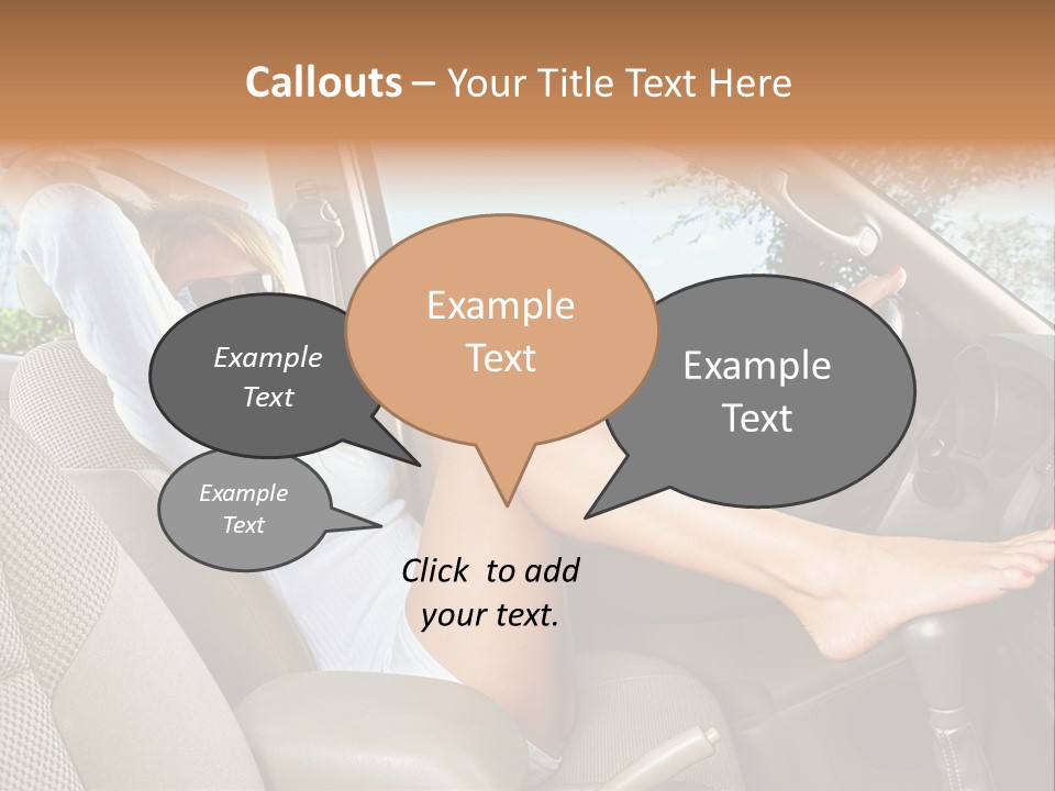 Depilation Beautiful Cabin PowerPoint Template