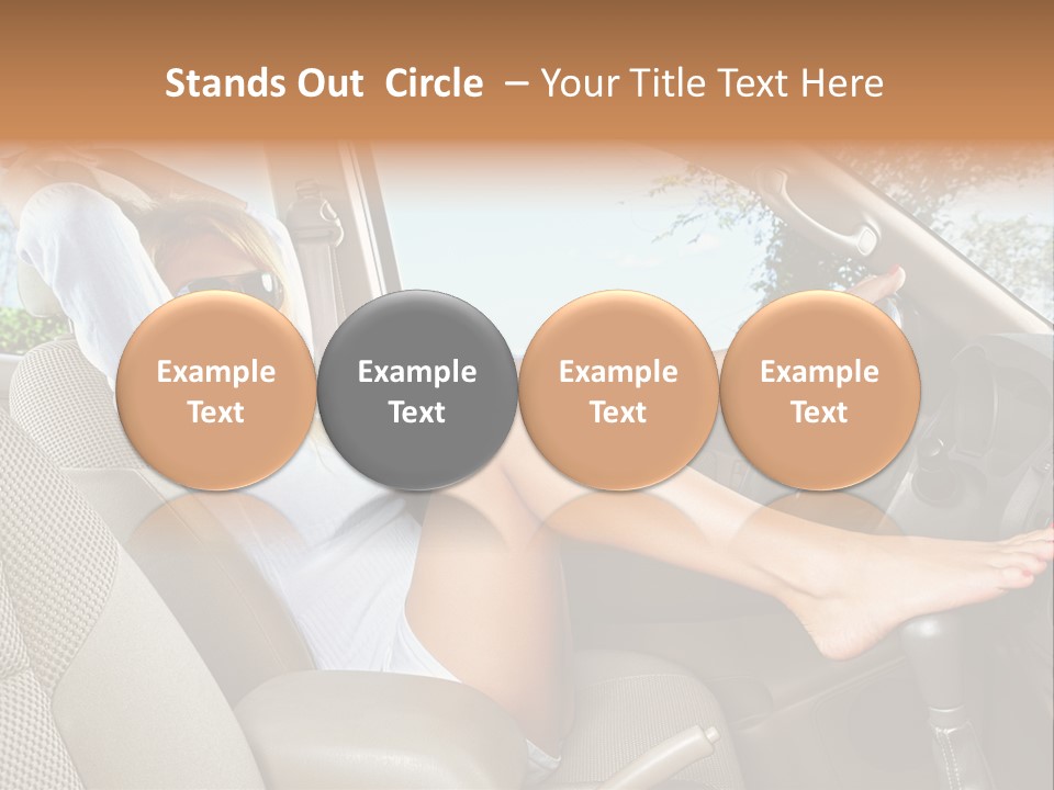 Depilation Beautiful Cabin PowerPoint Template