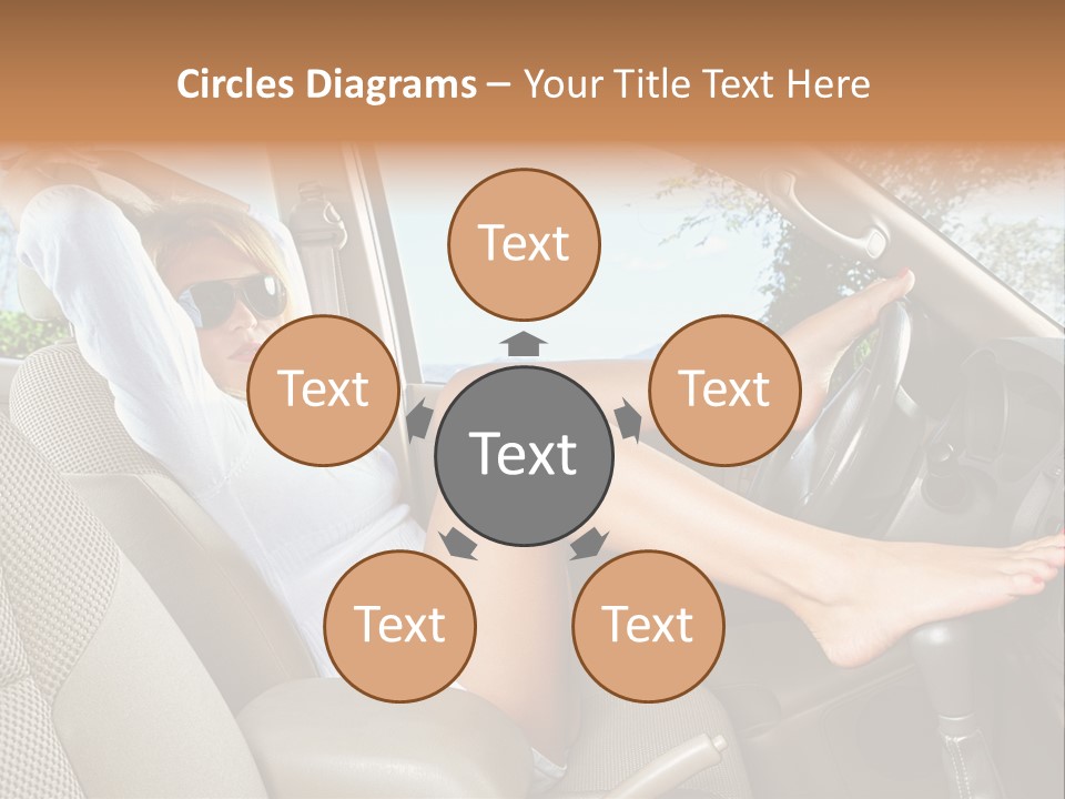 Depilation Beautiful Cabin PowerPoint Template