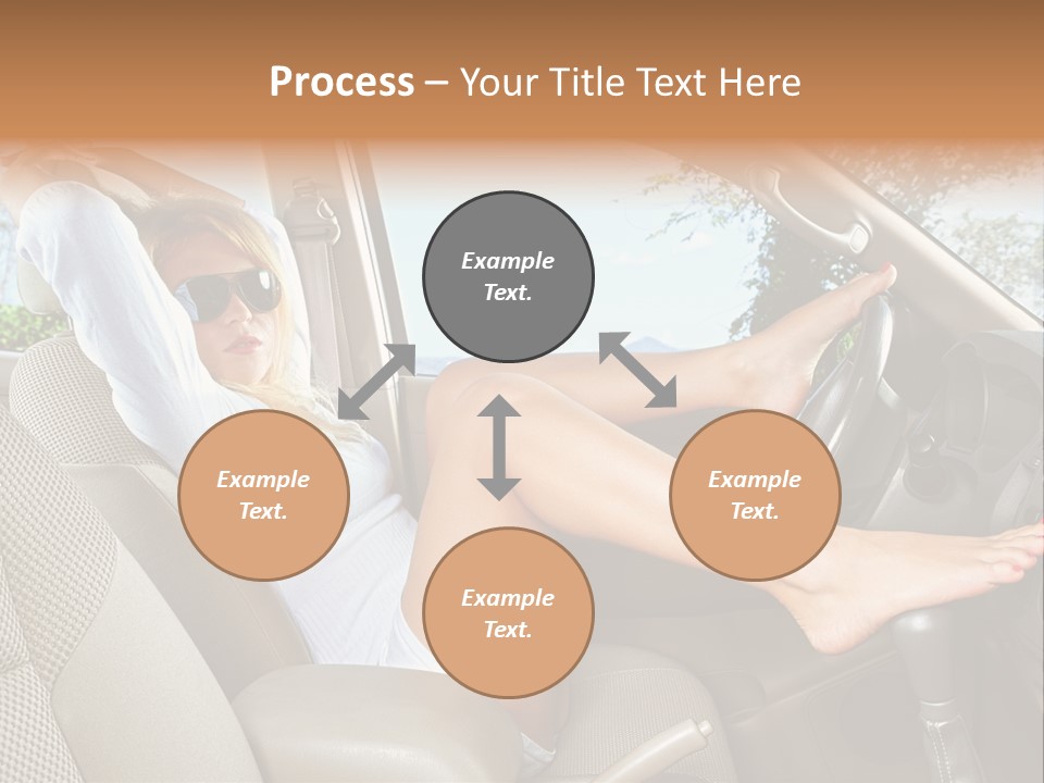 Depilation Beautiful Cabin PowerPoint Template