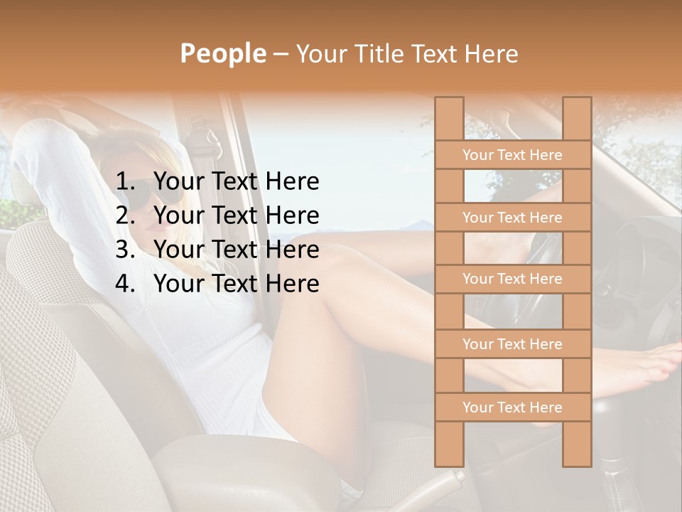 Depilation Beautiful Cabin PowerPoint Template