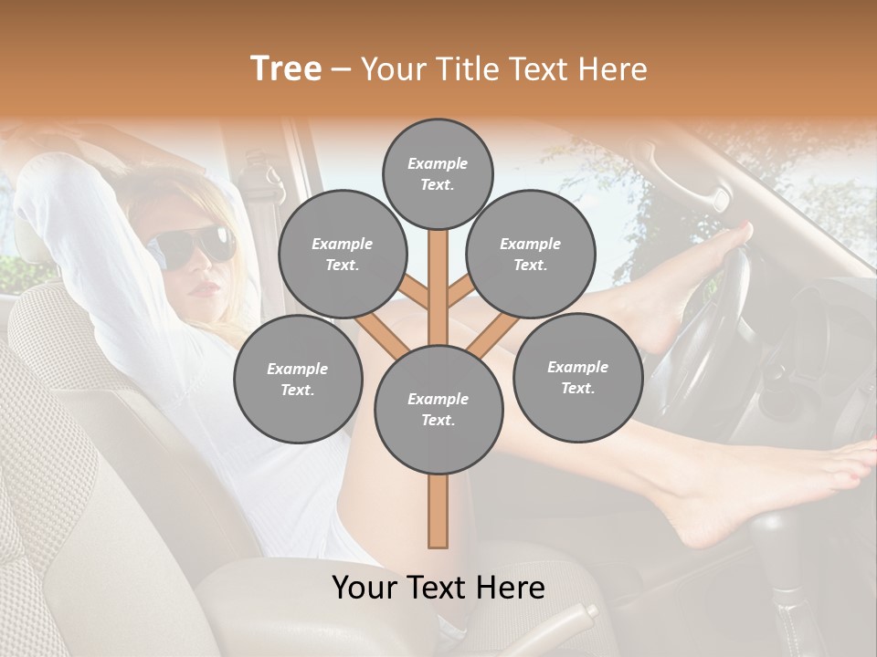 Depilation Beautiful Cabin PowerPoint Template