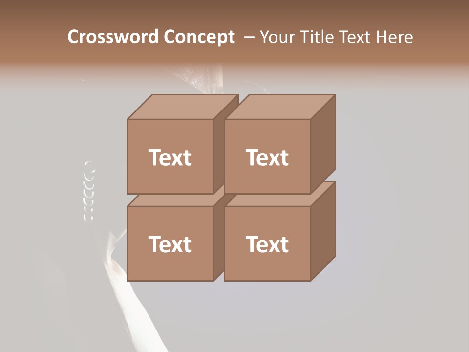 Cowgirl Eyes Beauty PowerPoint Template