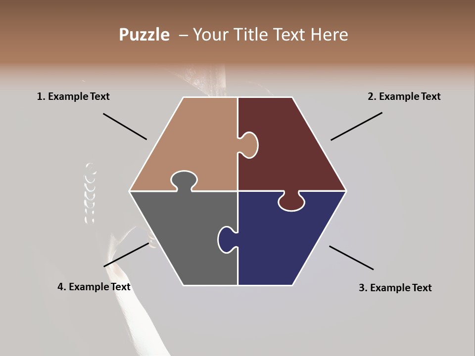 Cowgirl Eyes Beauty PowerPoint Template