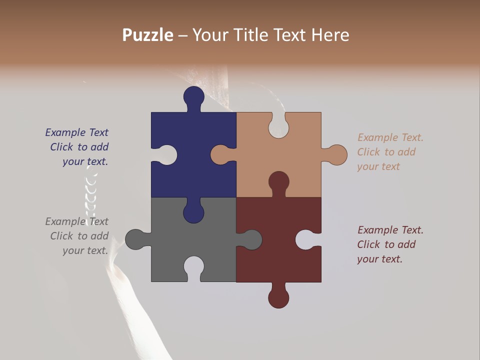 Cowgirl Eyes Beauty PowerPoint Template