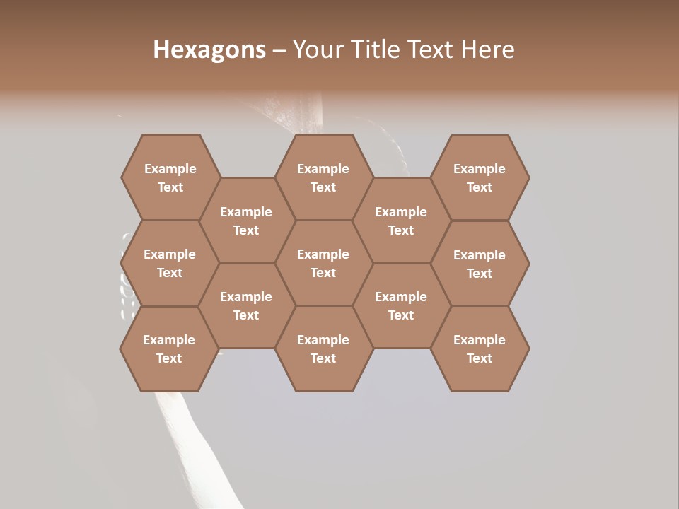 Cowgirl Eyes Beauty PowerPoint Template