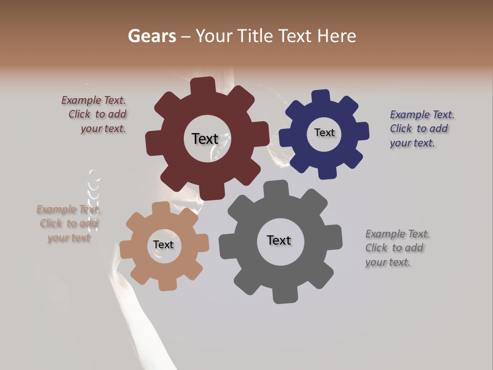 Cowgirl Eyes Beauty PowerPoint Template