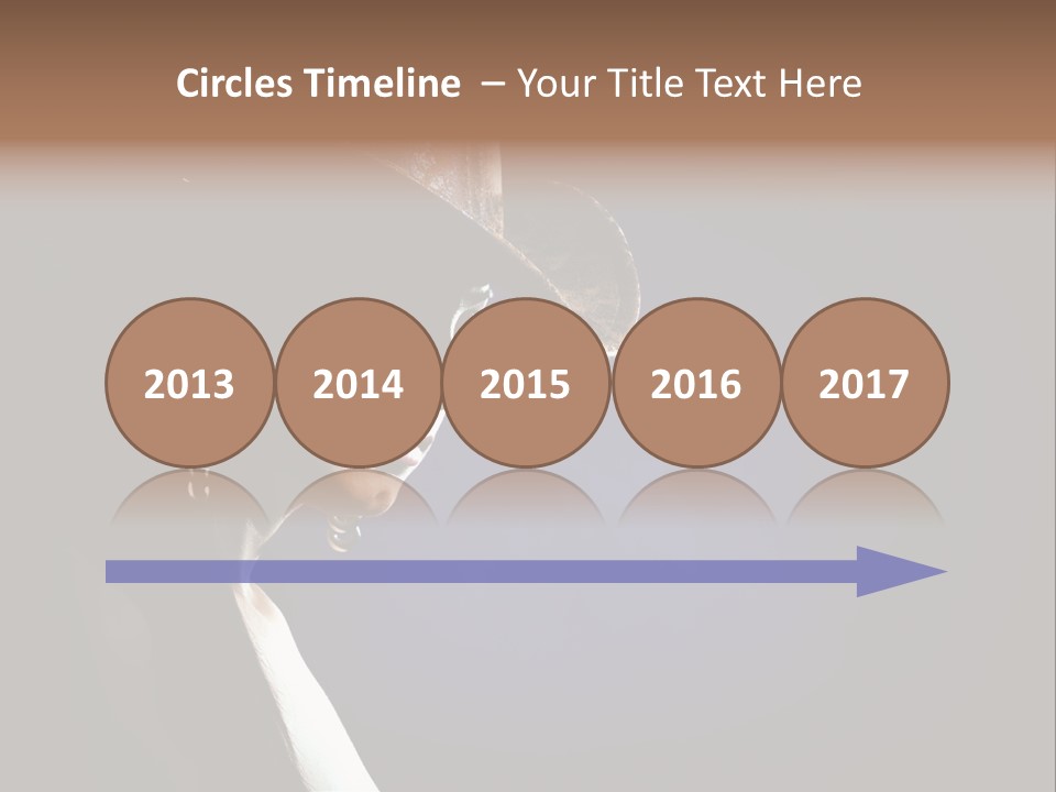 Cowgirl Eyes Beauty PowerPoint Template