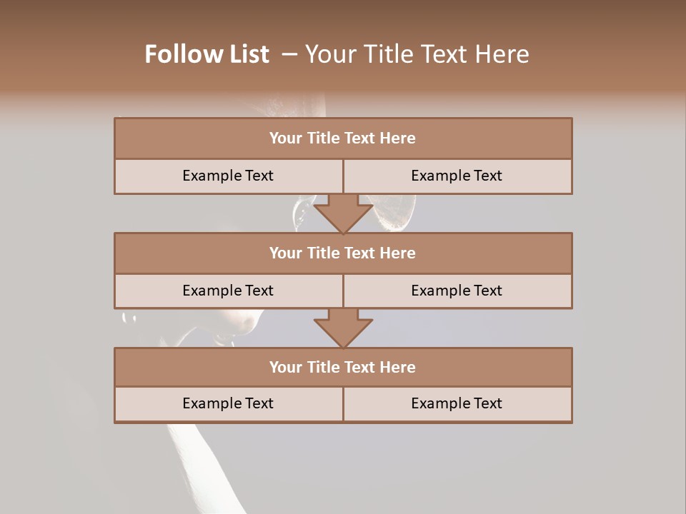 Cowgirl Eyes Beauty PowerPoint Template