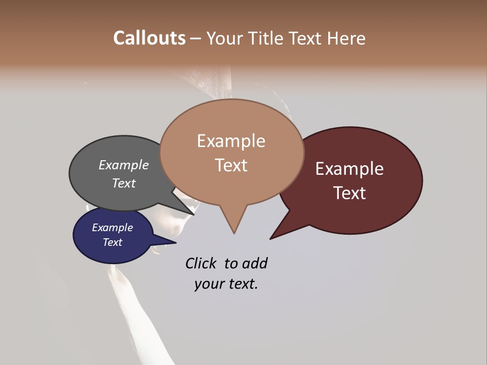 Cowgirl Eyes Beauty PowerPoint Template