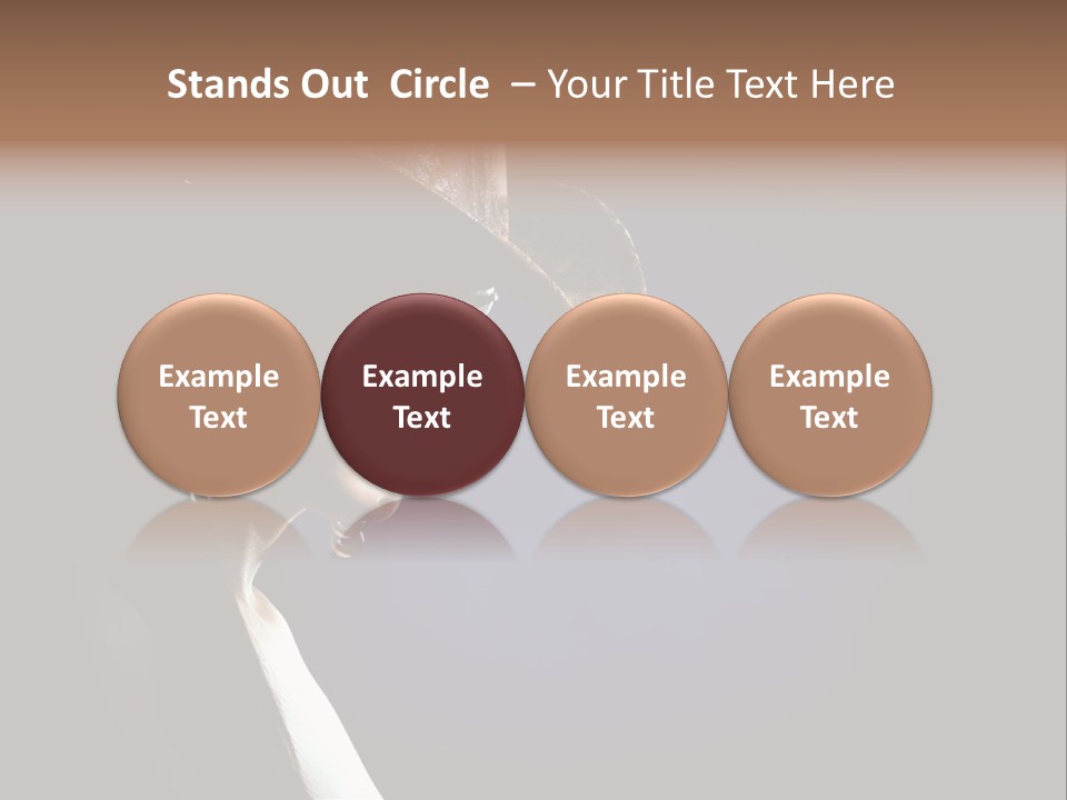 Cowgirl Eyes Beauty PowerPoint Template