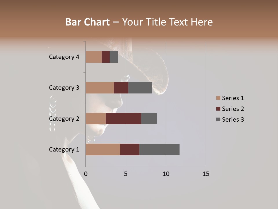 Cowgirl Eyes Beauty PowerPoint Template