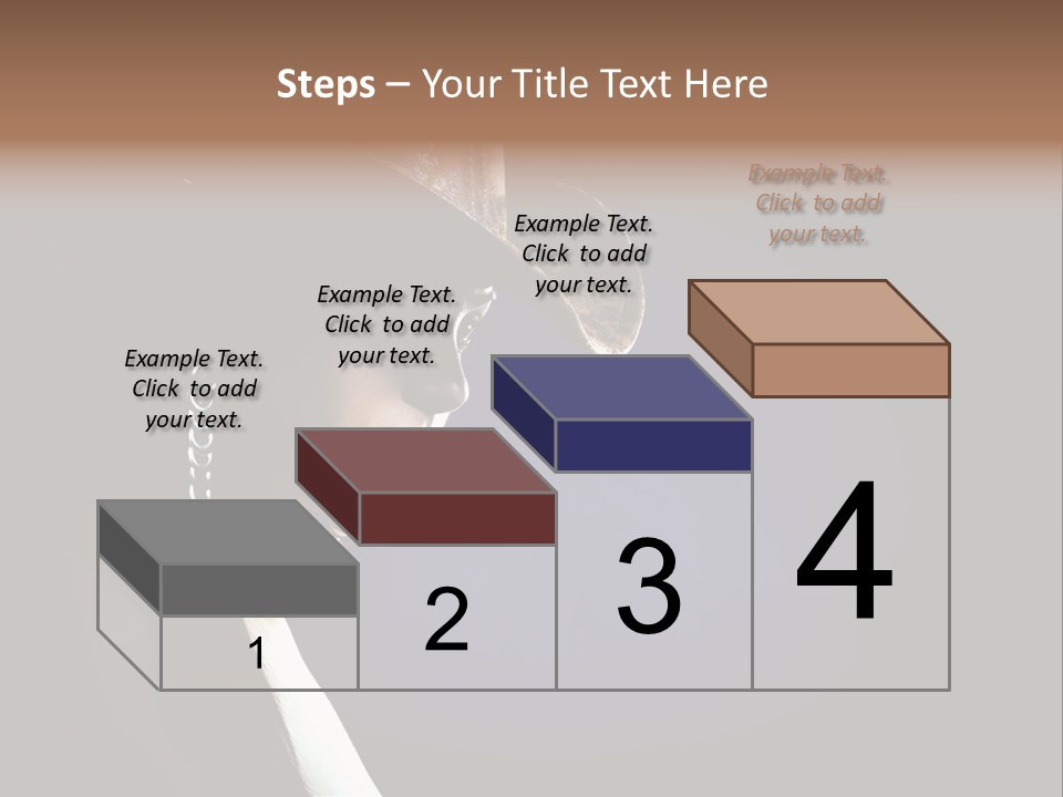 Cowgirl Eyes Beauty PowerPoint Template