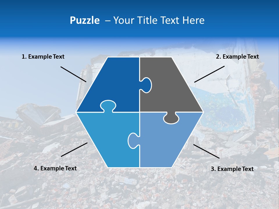 Architecture Ruin Industry PowerPoint Template