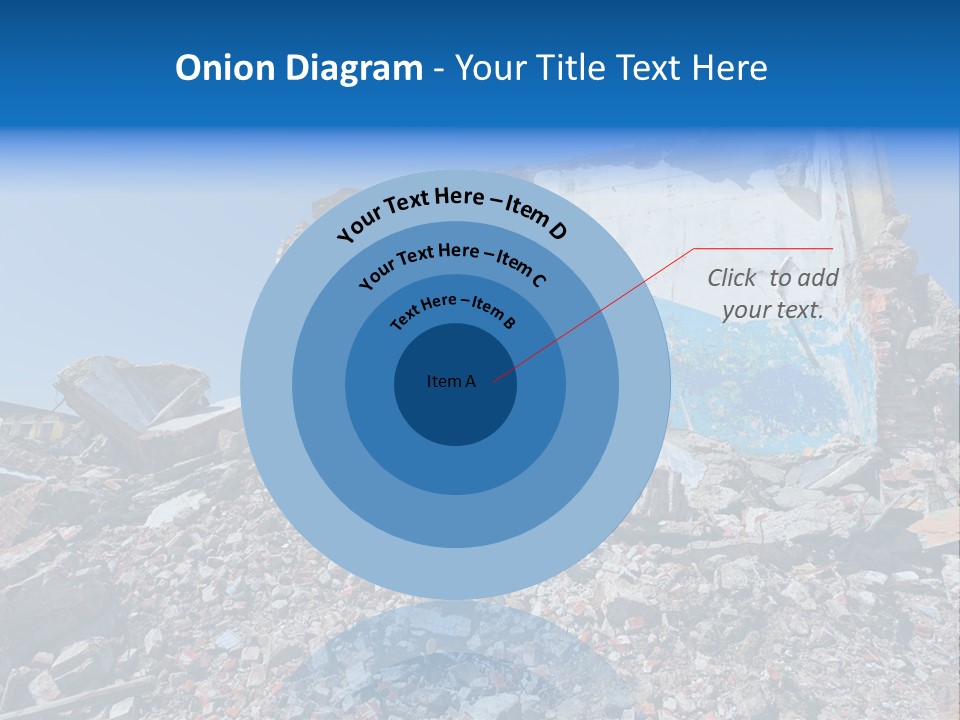 Architecture Ruin Industry PowerPoint Template