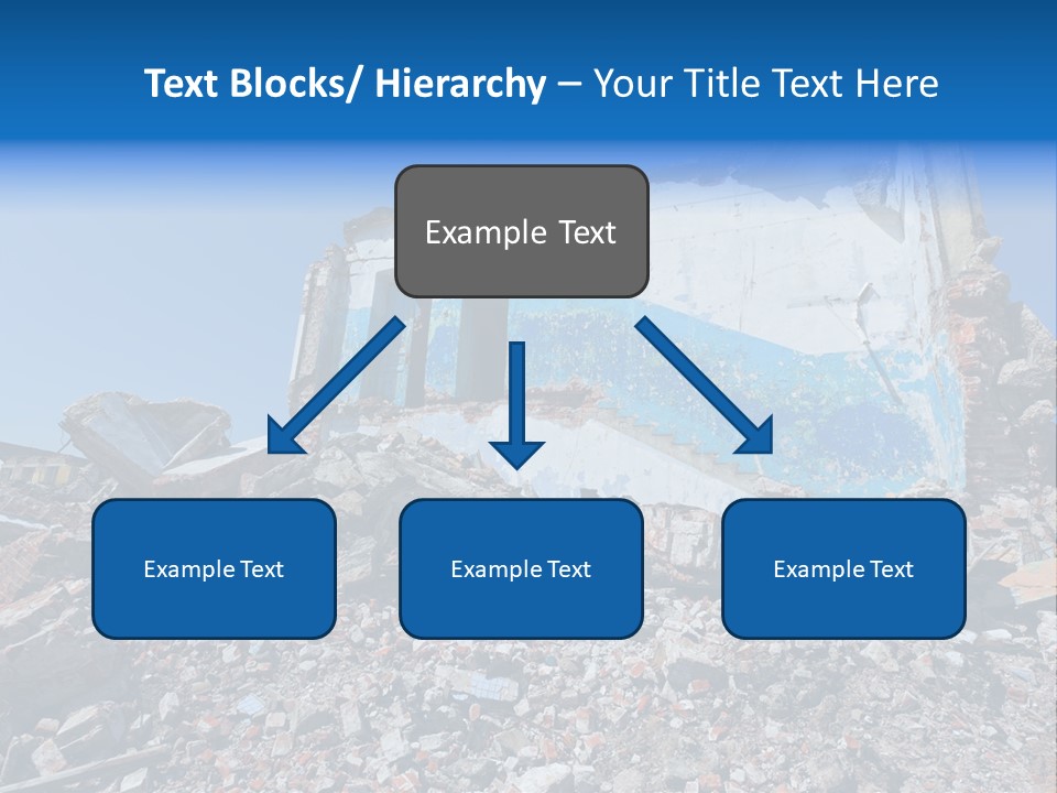 Architecture Ruin Industry PowerPoint Template