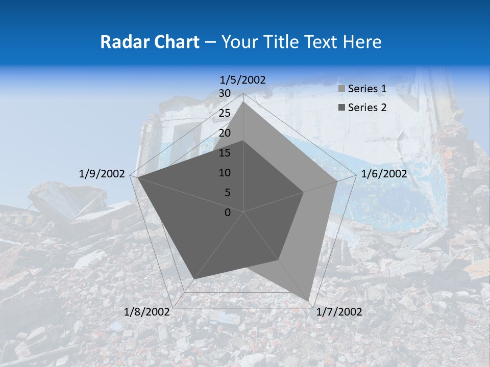 Architecture Ruin Industry PowerPoint Template
