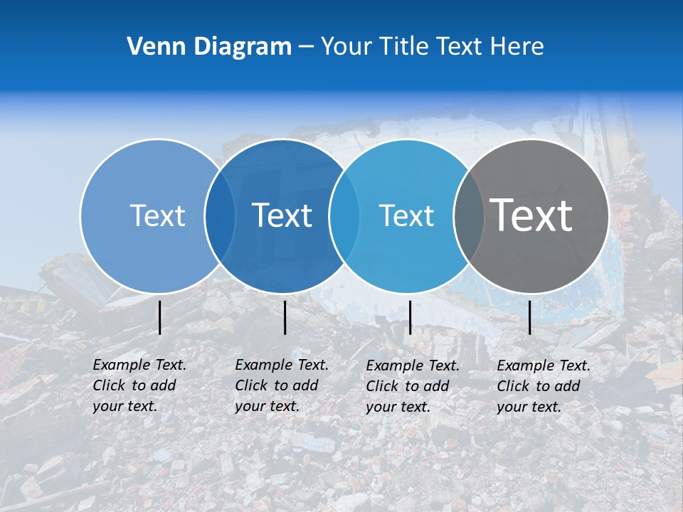 Architecture Ruin Industry PowerPoint Template